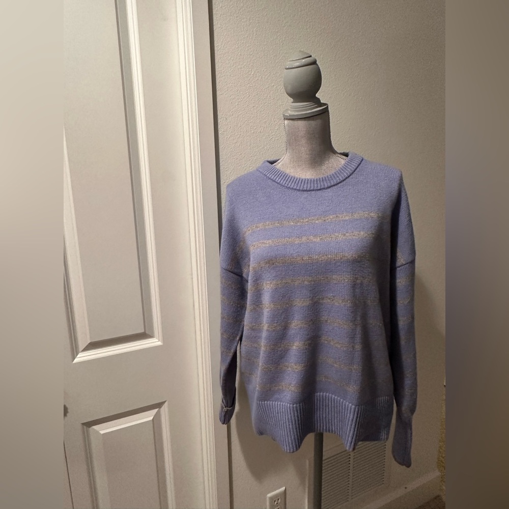 Soft periwinkle sweater by philosophy